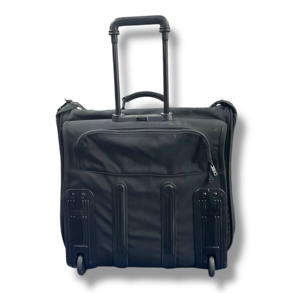 🧳 TUMI Made in USA Wheeled Garment Bag‎ | Black Ballistic Nylon Travel Beast - Picture 4 of 11